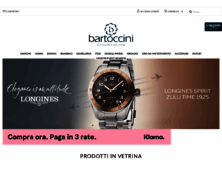 bartoccini.it screenshot