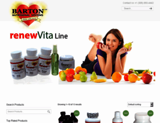 bartonnutritional.com screenshot