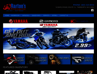 bartonsmotorsports.com screenshot