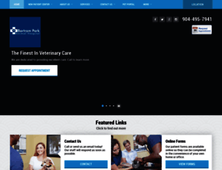 bartramparkanimals.com screenshot