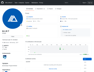 bartsitek.com screenshot