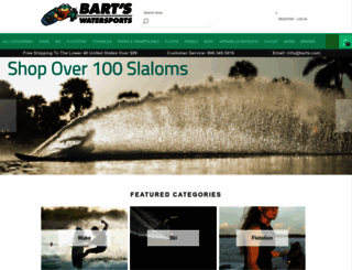 bartswatersports.com screenshot