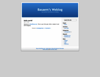 basam.wordpress.com screenshot