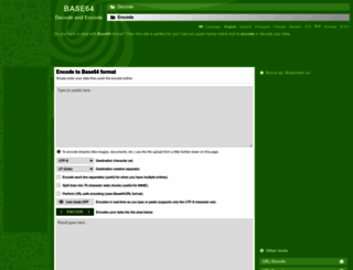 base64encode.org screenshot