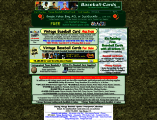 baseball-cards.com screenshot