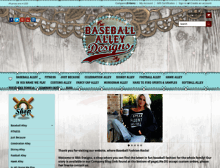 baseballalley.net screenshot