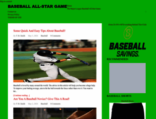 baseballallstar.org screenshot