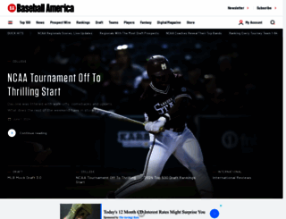 baseballamerica.com screenshot