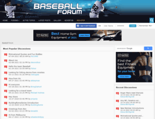 baseballforum.com screenshot