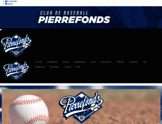 baseballpierrefonds.com screenshot
