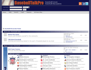 baseballtalkpro.com screenshot