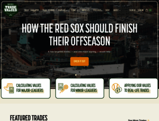 baseballtradevalues.com screenshot