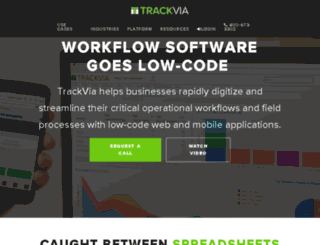 baselineventures.trackvia.com screenshot