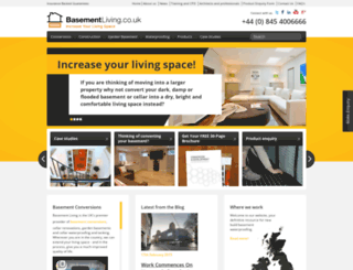 basement-living.co.uk screenshot