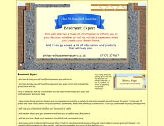 basementexpert.co.uk screenshot