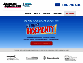 basementsystemsusa.com screenshot