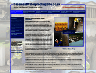 basementwaterproofingsite.co.uk screenshot