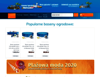 baseny-ogrodowe-warszawa.pl screenshot