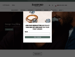 bashfordjewelry.com screenshot
