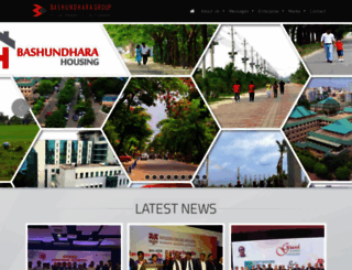 bashundharagroup.com screenshot