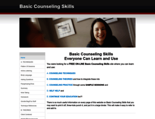 basic-counseling-skills.com screenshot