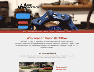 basicbackflow.com screenshot