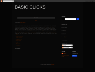 basicclicks.blogspot.ae screenshot