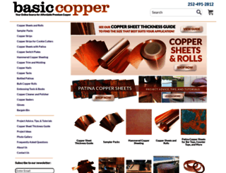 basiccopper.com screenshot