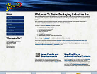 basicpackaging.com screenshot