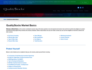basics.qualitystocks.net screenshot