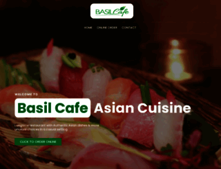 basilcaferockwall.com screenshot