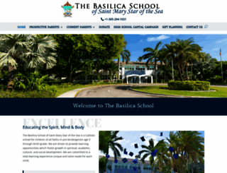 basilicaschoolkeywest.com screenshot