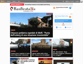 basilicata.basilicata24.it screenshot