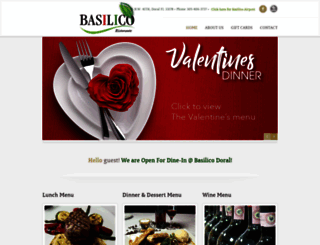 basilicomiami.com screenshot