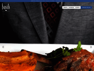 basilsgreekdining.com screenshot