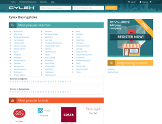 basingstoke.cylex-uk.co.uk screenshot