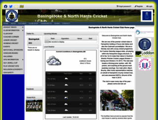 basingstokecricketclub.secure-club.com screenshot