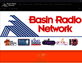 basinsradio.com screenshot