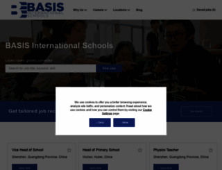 basisinternationalschools.com screenshot