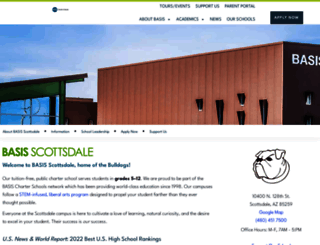 basisscottsdale.org screenshot