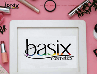 basixcosmetics.com screenshot
