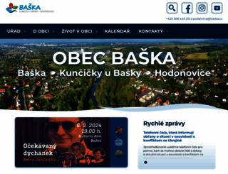 baska.cz screenshot