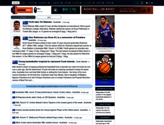 basketball.australiabasket.com screenshot