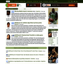 basketball.latinbasket.com screenshot