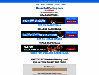 basketballbetting.com screenshot