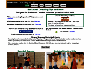 basketballcoaching101.com screenshot