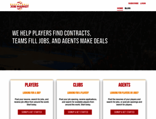 basketballjobmarket.com screenshot
