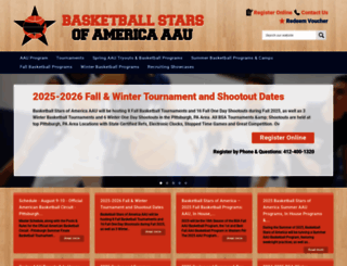 basketballstarsofamerica.com screenshot