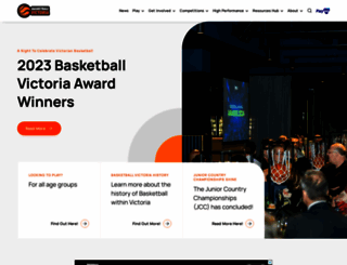 basketballvictoria.com.au screenshot