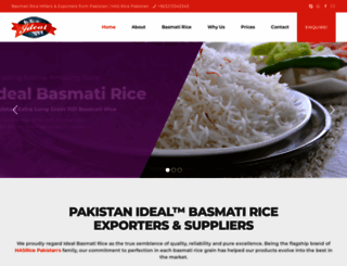 basmati-rice.com screenshot